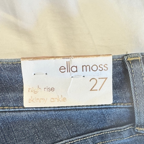 Womens Denim Ella Moss Denim Jumpsuit Ella Moss Blue Denim Jeans